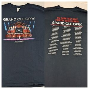The Grand Ole Opry  T-shirt The Show That Made Country Music Famous XL